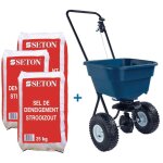 Prix spcial - kit d'pandage sacs de sel + 1 pandeur
