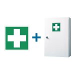 Prix spcial - pack armoire  pharmacie + panneau de signalisation