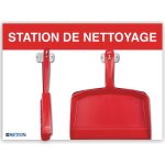 Station de nettoyage shadowboard avec pelle et balayette