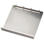 Support mural magntique avec 4 anneaux pour pochettes plastiques