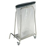 Support de sac � clapet et roulettes