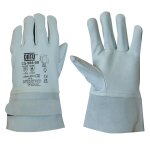 Sur - gants courts en cuir pour gants isolants bt