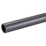 Tube en acier poudr noir pour barrire ou construction modulaire