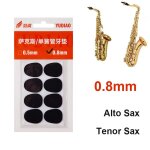 0, 8 mm noir l - coussinet buccal de saxophone confortable, clarinette, coussinet dentaire, , en bakélite, ... 0, 8 mm noir l - coussinet buccal de saxophone confortable, clarinette, coussinet dentaire, , en bakélite, ...