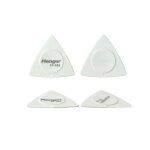 1. 0mm / 0. 75mm / 0. 5mm m�diators pour guitare acoustique basse ukul�l�, blanc