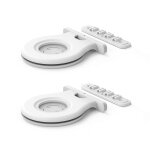 1 / 2pcs support de montage mural support de support mural enceinte compatible bluetooth pour homepod ...
