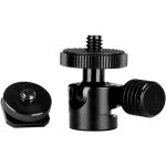 1 / 4 super petite camra rotule rotule trpied avec adaptateur de sabot pour appareil photo reflex numrique( ...