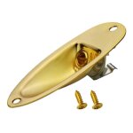 1 / 4 de pouce d'entr�e guitare plaque jack sortie sortie pi�ces charg�es pour remplacement de guitare ...