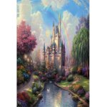 1, 5x2, 2m vinyle toile de fond conte de fées château d'ange ciel bleu nuage blanc arc en ciel chemin ... 1, 5x2, 2m vinyle toile de fond conte de fées château d'ange ciel bleu nuage blanc arc en ciel chemin ...