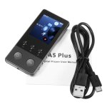 1, 8 pouces 8 go 250 heures lecteur de musique portable mp3 sans perte fonction podom�tre fm / tf, noir ...