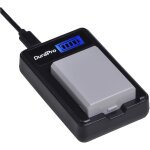1 batterie lp - e5 lp e5 + chargeur lcd usb pour appareils photo numriques canon eos 450d 500d 1000d ...