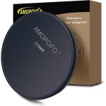 1 lot de bouchons d'objectif en m�tal de 77 mm, compatible avec tous les objectifs de 77 mm avec filetage ...