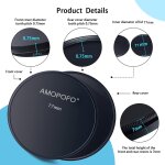 1 lot de bouchons d'objectif en m�tal de 77 mm, compatible avec tous les objectifs de 77 mm avec filetage ...