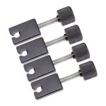 1 ensemble de 4 pcs chevalets de corde de chevalet de guitare basse sans t�te pour accessoires de guitare ...