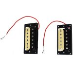 1 jeu de 2 micros humbucker a double bobinage pour guitare electrique