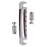 1 jeu de 6 cordes de chevalet de guitare electrique pour lp epi guitar silver