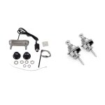 1 micro pour guitare acoustique, piezo et prampli passif ps700 et 2 verrous et boutons de scurit premium ...