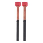 1 paire de baguettes baguettes de batterie baguettes de grosse caisse antid�rapantes pi�ces de caisse ...