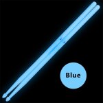 1 paire de baguettes de tambour lumineuses 5a, ensemble de baguettes de tambour fluorescentes qui brillent ...
