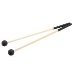 1 paire de baguettes de xylophone a tte en caoutchouc de 29, 6 mm