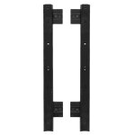 1 paire grand plateau de clavier coulissant support de clavier diapositive de clavier pour office - hao ...