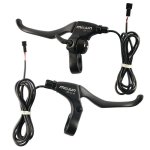 1 paire levier de frein de vélo electrique vélo coupé frein de puissance avec cloche pour vtt vélo de ... 1 paire levier de frein de vélo electrique vélo coupé frein de puissance avec cloche pour vtt vélo de ...