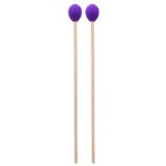 1 paire marimba bton maillets htre poigne xylophone instrument accessoires mlang filviolet