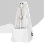 1 pcs blanc métronome mécanique / sons de piano tambour violon guitare 1 pcs blanc métronome mécanique / sons de piano tambour violon guitare