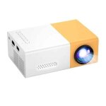 1 pcs jaune mini projecteur de led, tlphone mobile vido - projecteur full hd pour le cinma  domicile, ...