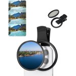 1 pice 52mm filtre polarisant cpl et clip pince compatible avec tlphone pour iphone 16 15 14 13, samsung ...