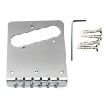 1 set 6 chevalet de guitare rglable 6 selles chevalet de guitare electrique pour guitare tl noir