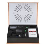 1 set optique concave lentille convexe prisme ensemble kit optique physique