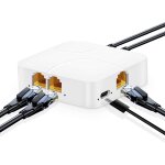 1 to 4 gigabit ethernet splitter 100 / 1000mbps, network hub rj45 internet lan splitter with usb cable, ... 1 to 4 gigabit ethernet splitter 100 / 1000mbps, network hub rj45 internet lan splitter with usb cable, ...