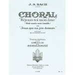Johann sebastian bach : 10. choral extrait de la cantate bwv 147 - recueil organ 9790046280054 al28005 ...