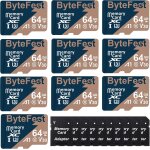 10 pack carte mémoire mic rosd 64go avec 10 adaptateurs, uhs - i u3 c10 v30 4k uhd, tf card pour caméras ... 10 pack carte mémoire mic rosd 64go avec 10 adaptateurs, uhs - i u3 c10 v30 4k uhd, tf card pour caméras ...