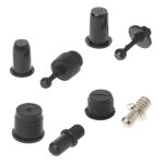 10 paires de boucles de haut - parleur en plastique, type de douille  bille, guides de grille, kit de ...