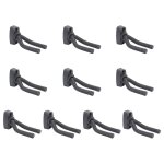 10 pcs support de guitare cintre de guitare titulaire crochet rack stand mural home studio affichage ...