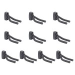 10 pcs support de guitare cintre de guitare titulaire crochet rack stand mural home studio affichage ...