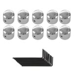 10 pi�ces bouton tonalit� volume d�me pour guitare basse tl m�tal lp un potentiom�tre peut tout utiliser ...