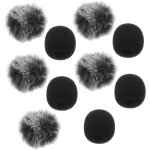 10 pi�ces cache micro - cravate bonnettes pour microphones petite housse de micro - cravate accessoires ...
