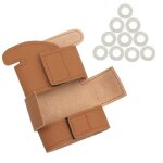 10 pi�ces coton feutre tapis trompette cl� pad diam�tre 1. 8mm epaisseur m avec cuir professionnel trompette ...