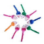 10 pièces de faux jouets de souris pour chat de compagnie, mini jouets amusants pour chats 10 pièces de faux jouets de souris pour chat de compagnie, mini jouets amusants pour chats