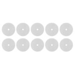 10 pi�ces gris tambour cymbale feutre ensemble r�glage rapide cymbale accessoires remplacement 10 cm ...
