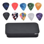 10 pices mdiators de guitare boost bass portable color rtro cosmique toile ciel motif mdiator de ...