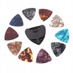 10 pices de mdiators en plastique colors en forme de c?ur avec poigne