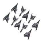 10 pi�ces, support � clip de fil pour casque d'�coute, �couteurs, c�ble de t�l�phone portable