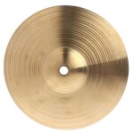 10 pouces en laiton cymbale m�tal crash cymbale tambour cymbales tambour percussion instrument de musique ...