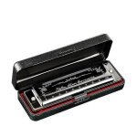 10 trous 20 harmonica blues deluxe harmonica d�butant c harmonica - noir