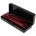 10 trous pour clé c blues harmonica, instrument musique, jouet educatif avec fo - type red #a 10 trous pour clé c blues harmonica, instrument musique, jouet educatif avec fo - type red #a