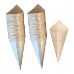 100 pièces cornets a dessert support pour cornets a glace cornets en bois 13 cm x 18 cm 100 pièces cornets a dessert support pour cornets a glace cornets en bois 13 cm x 18 cm